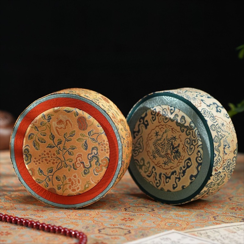 Embroidery Bracelet - Nakış Bilezik Saklama Kutusu Retro Yeşim