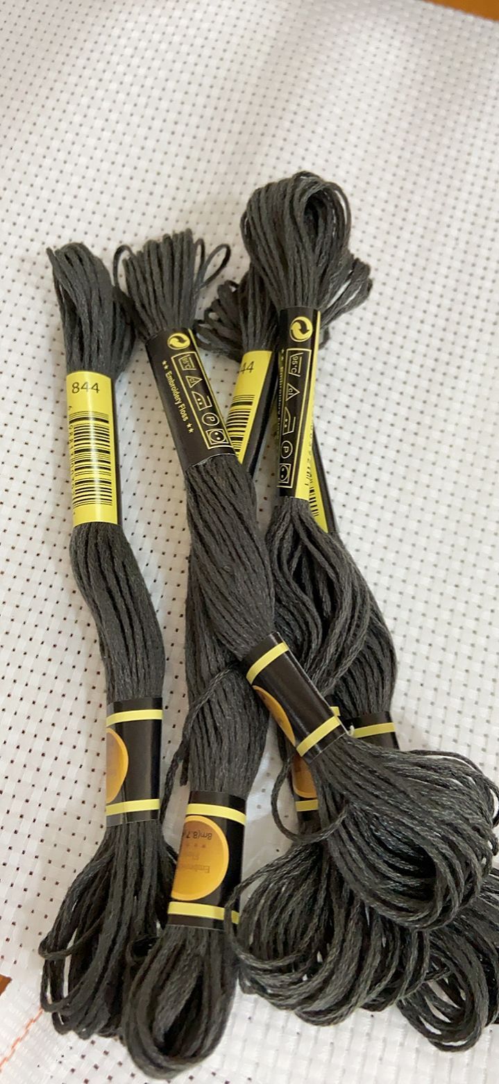 Dmc Floss Set - 10 adet/renk seti çapraz dikiş ipliği