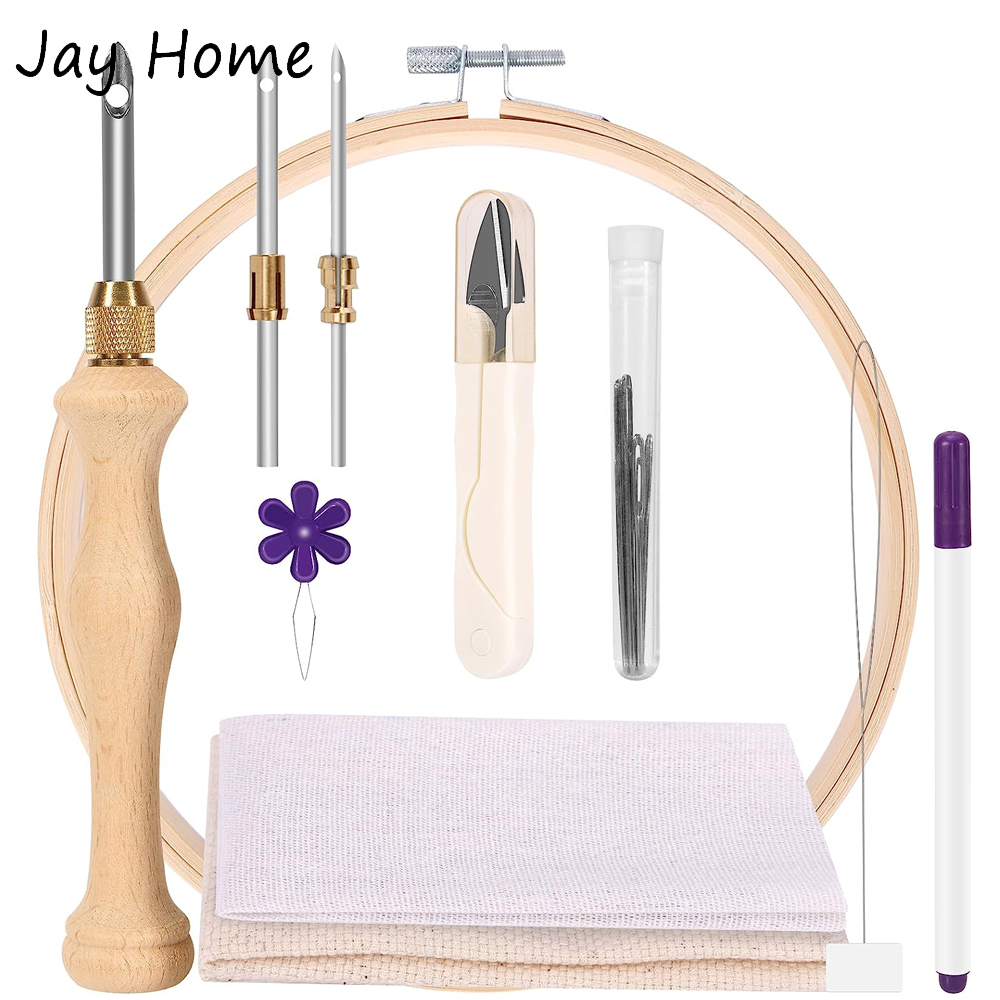 Embroidery Backpack Kit - Punch İğne Başlangıç Kiti ile Nakış
