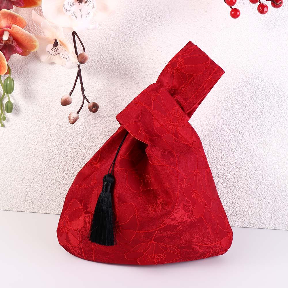Embroidery Knot - Cheongsam Aksesuarları Püskül Düğüm Bilek Çantası