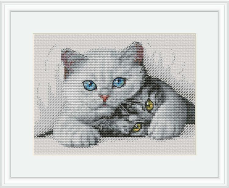 Dmc Floss Set - MM200644 kanaviçe kanvas seti oya ipi