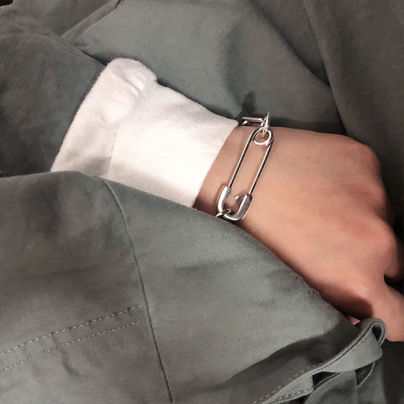 Embroidery Bracelet - Kadınlar için 925 Ayar Gümüş Kalın
