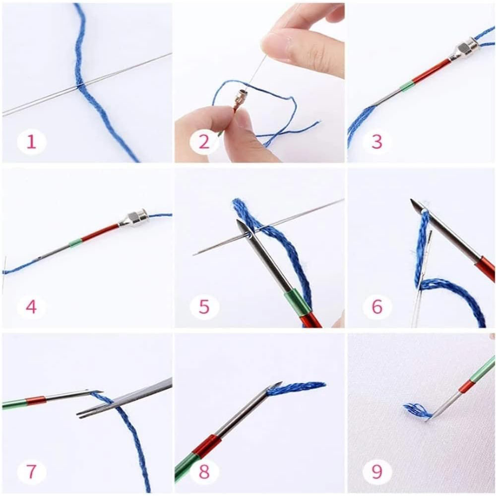 1 takım Punch İğne Seti Nakış  - Embroidery Backpack Kit incelemesi ve fiyatı