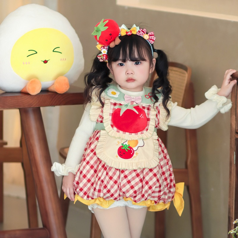 Cottagecore Çocuklar Lolita El - Embroidery Apron incelemesi ve fiyatı