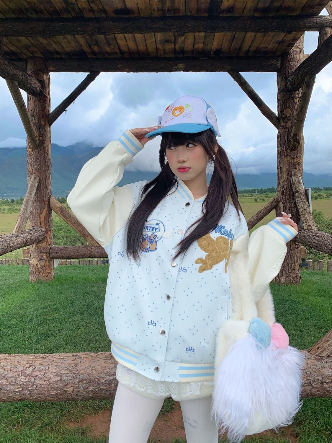 Japonya Harajuku Sevimli Karik - Embroidery Knot incelemesi ve fiyatı