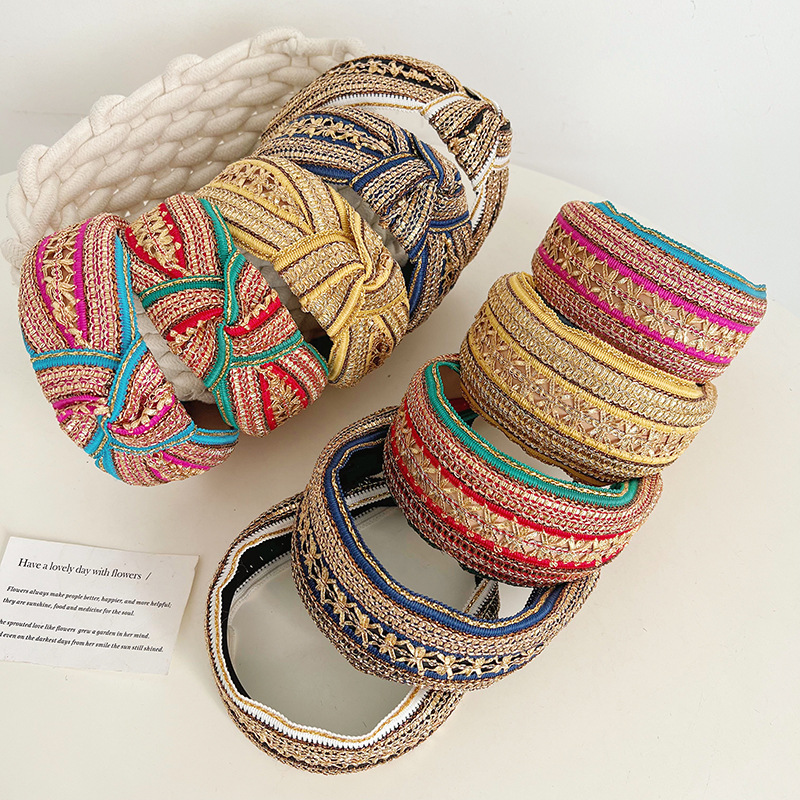 Kadın kızlar Vintage Bohemian  - Embroidery Knot incelemesi ve fiyatı