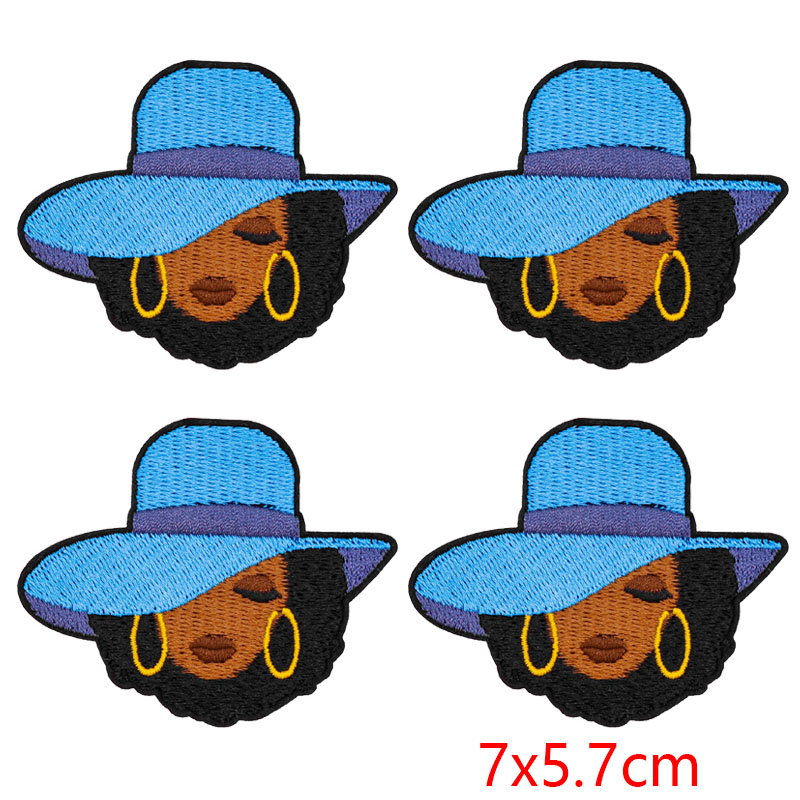 10 adet/grup Siyah Kız Sihirli - Embroidery On Black Shirt incelemesi ve fiyatı