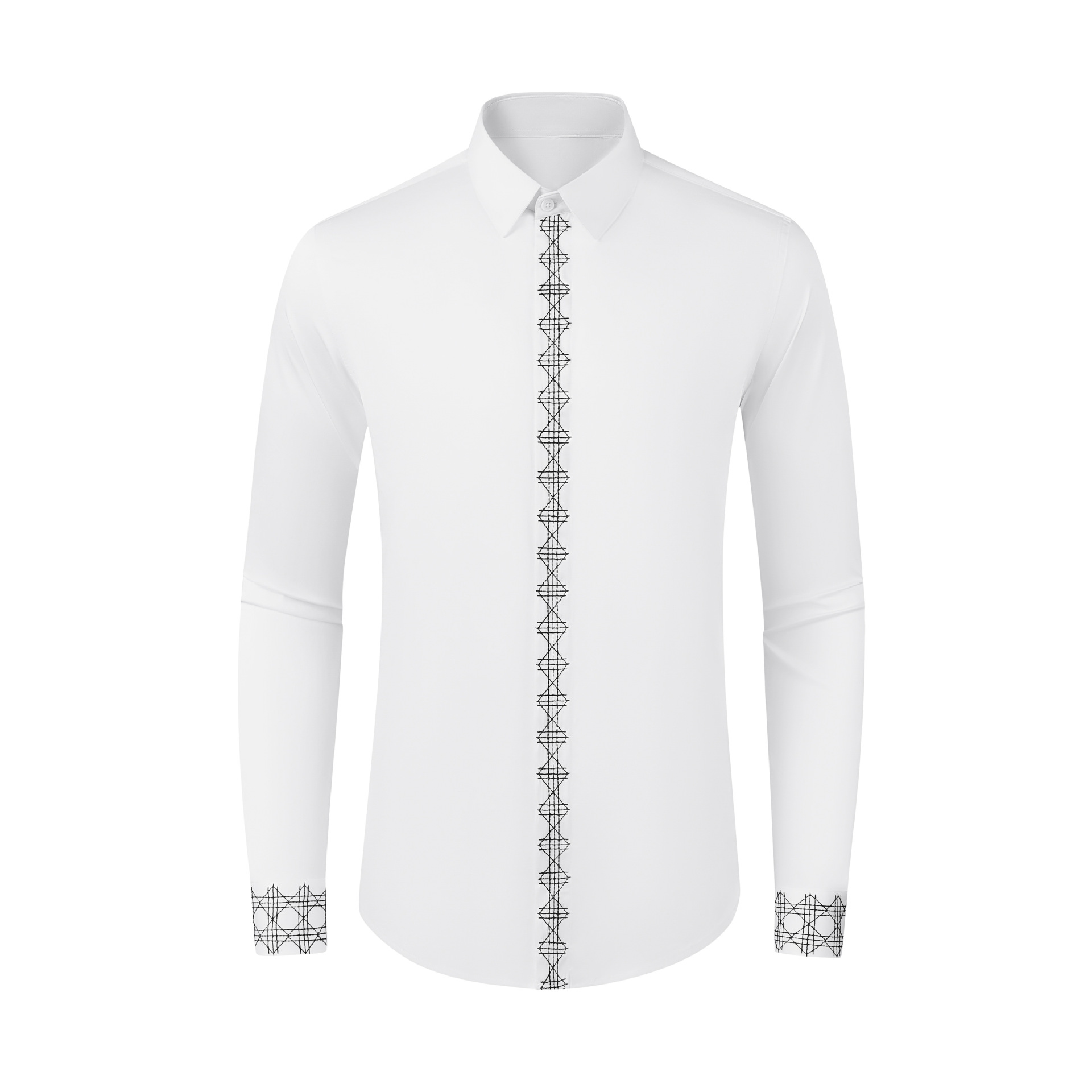 Sonbahar ve kış yeni ürün: ön  - Embroidery On Black Shirt incelemesi ve fiyatı