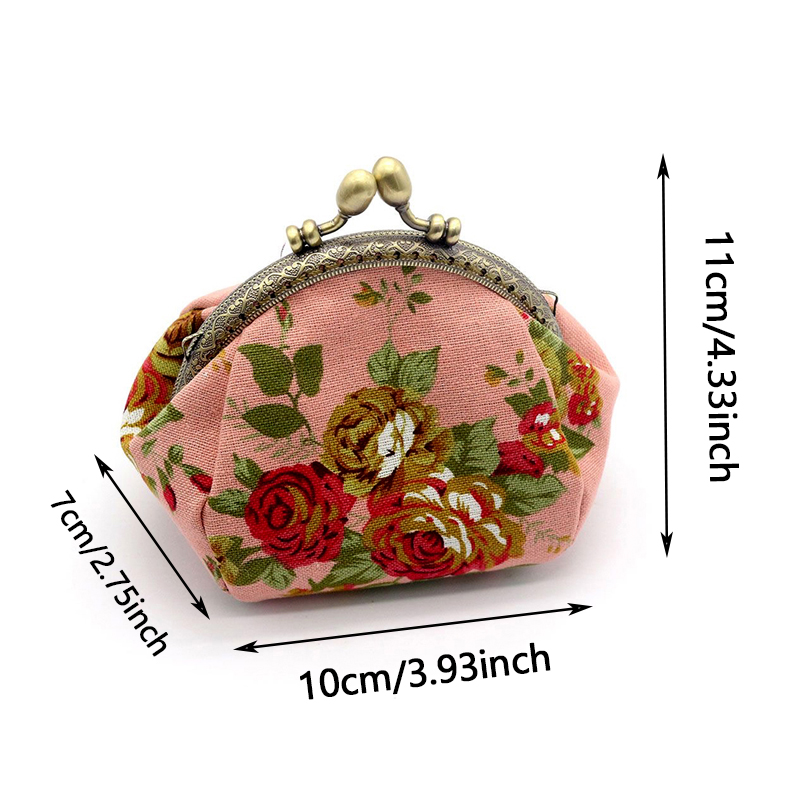 Kadın Vintage Gül Baskılı Kanv - Embroidery Wallet incelemesi ve fiyatı