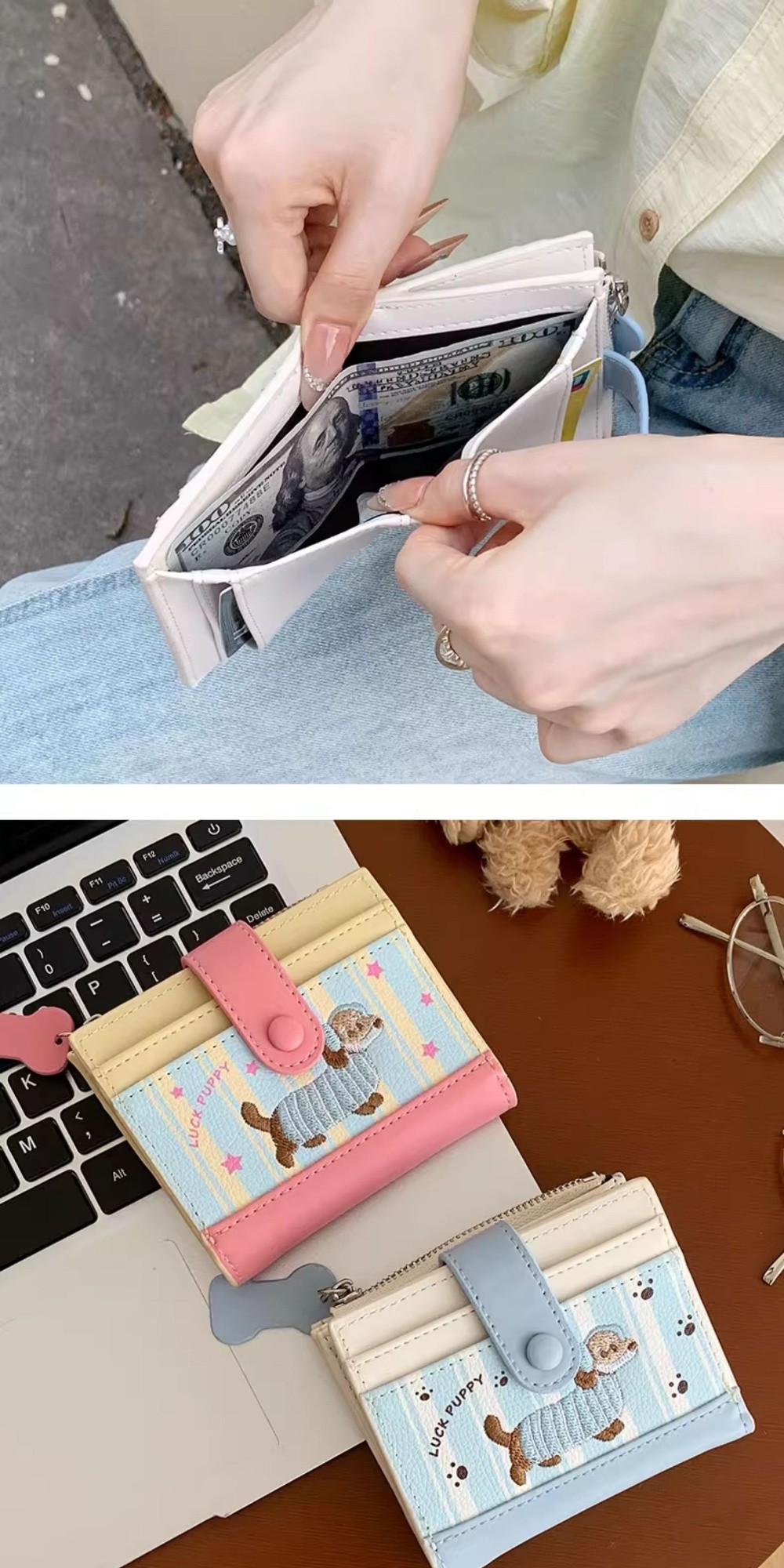 Kore Tarzı Dachshund Nakış Kıs - Embroidery Wallet incelemesi ve fiyatı