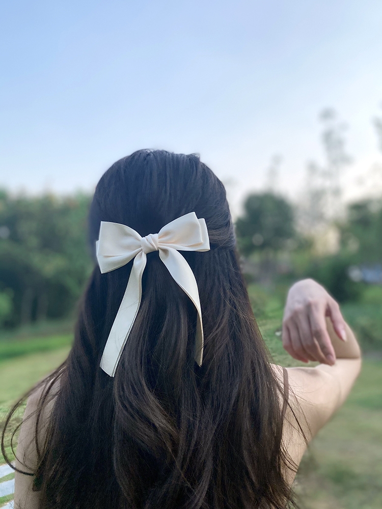 Kore zarif uzun şerit yay toka - Embroidery Knot incelemesi ve fiyatı