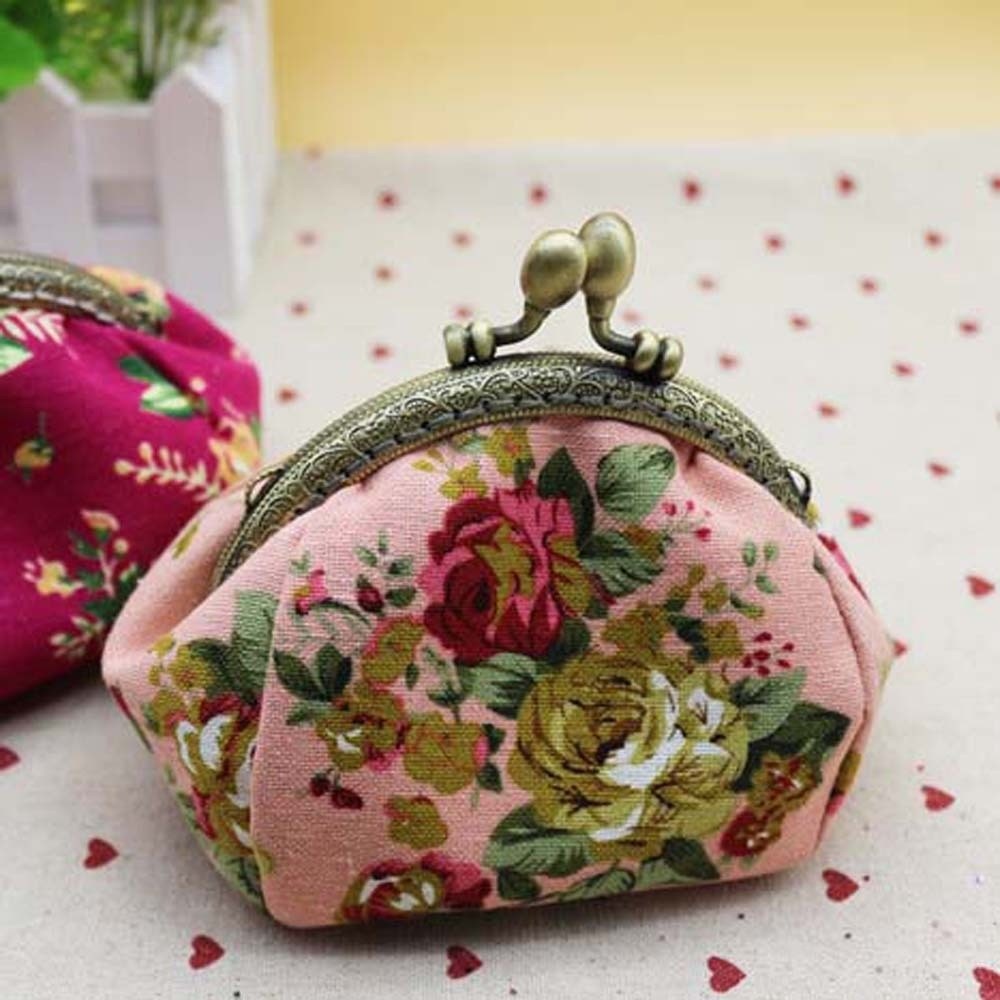 Anti-kayıp Kiss Lock bozuk par - Embroidery Wallet incelemesi ve fiyatı