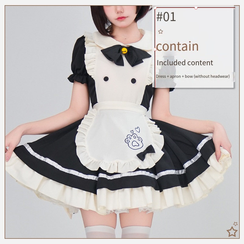 Tatlı Lolita Hizmetçi Cosplay  - Embroidery Apron incelemesi ve fiyatı