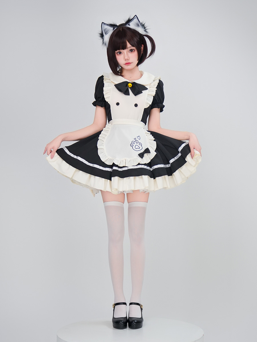 Tatlı Lolita Hizmetçi Cosplay  - Embroidery Apron incelemesi ve fiyatı