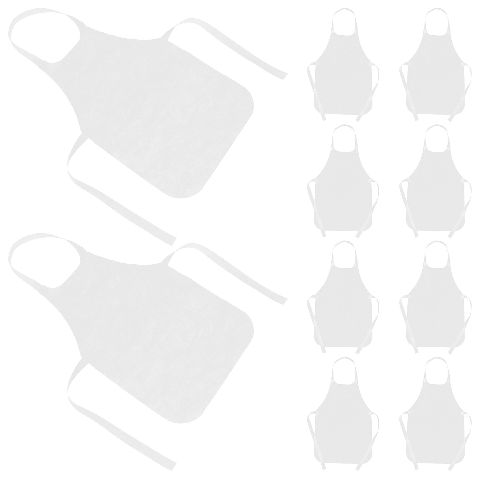 10 Adet Beyaz Dokumasız Boyama - Embroidery Apron incelemesi ve fiyatı