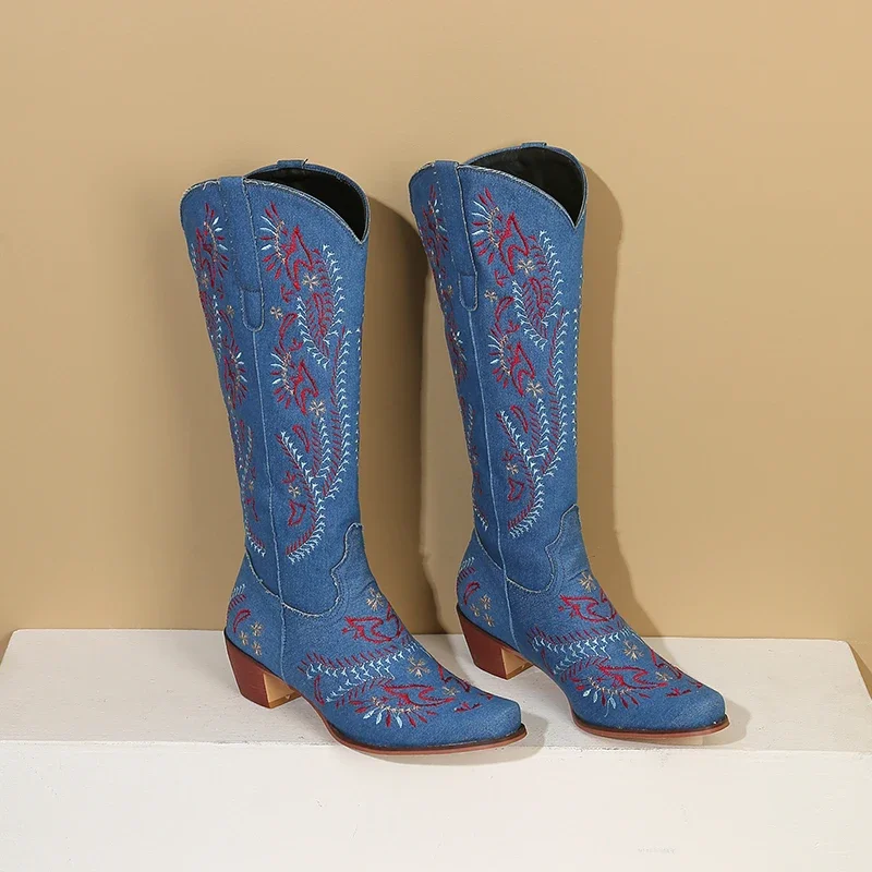 Mavi Denim Batı Cowgirl Diz Yü - Embroidery Yes incelemesi ve fiyatı